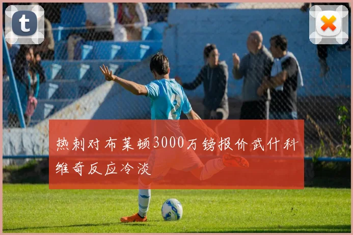 热刺对布莱顿3000万镑报价武什科维奇反应冷淡